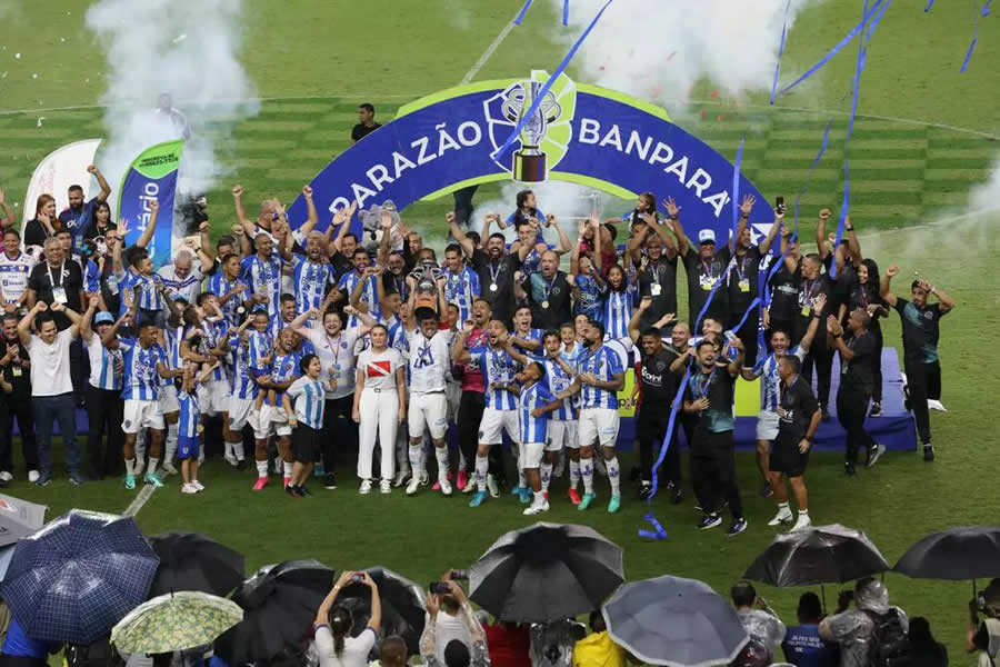 Paysandu é Campeão invicto do Parazão 2024, conquistando seu 50º título
